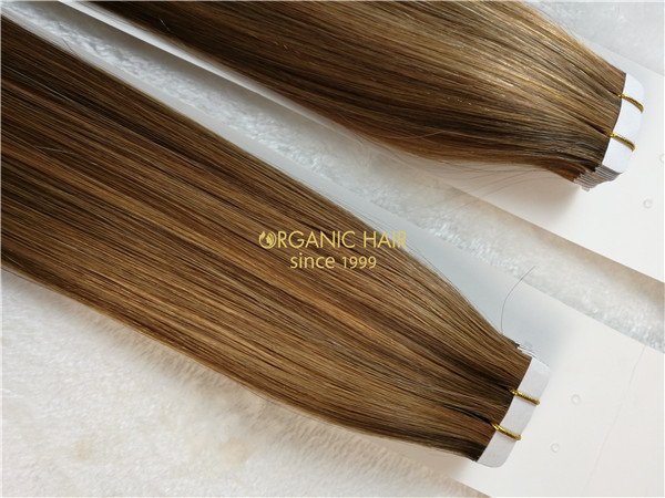 100% human remy hair tape in extensions wholesale C1